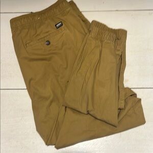 NWOT - Mens Aeropostale Khaki Joggers - pull on XL